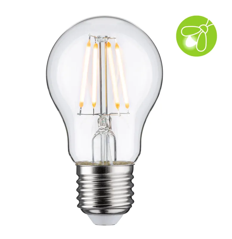 Filament 230V LED Birne insektenfreundlich 420lm 4,3W 2200K Klar Sichere Zahlung