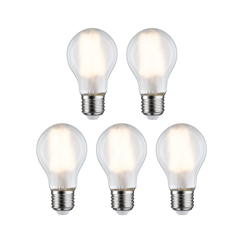 Markenware Filament 230V LED Birne E27 5x806lm 5x7W 2700K Matt