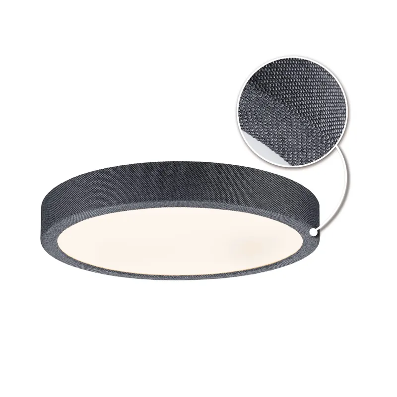 LED Panel Cosara IP44 rund 300mm 15W 1300lm 3000K Dunkelgrau Nur Für Kurze Zeit