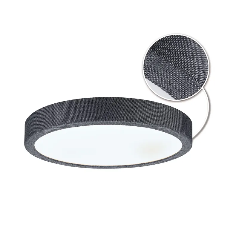 Ausverkauf LED Panel Cosara IP44 rund 300mm 15W 1300lm 4000K Dunkelgrau