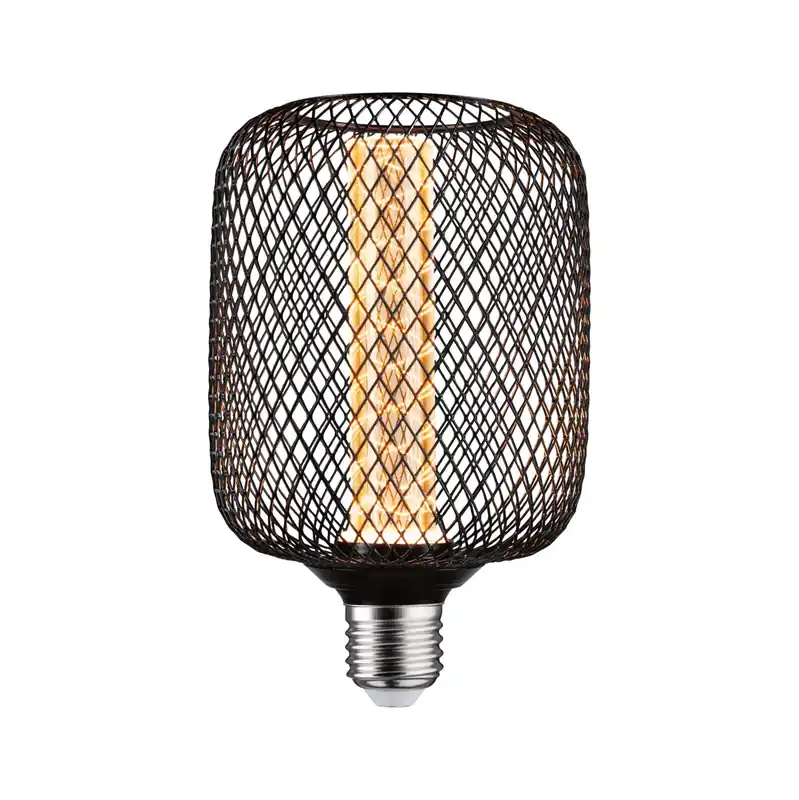 Metallic Glow Standard 230V LED Leuchtmittel Zyl Spiral 200lm 4,2W 1800K Schwarz Sofort Bestellen