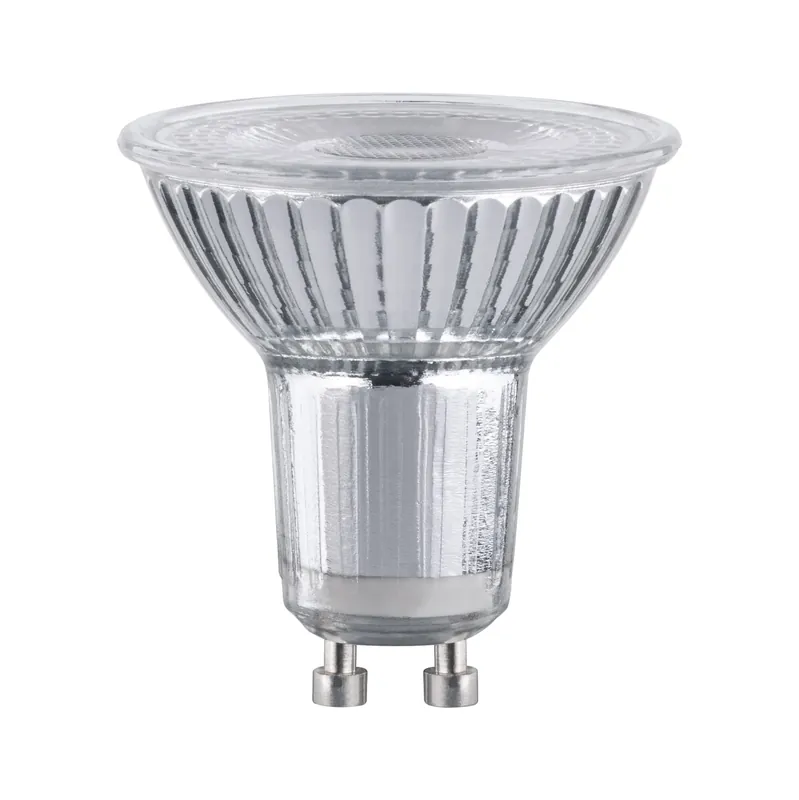 Standard 230V LED Reflektor GU10 350lm 4,9W 2700K Silber Geprüft