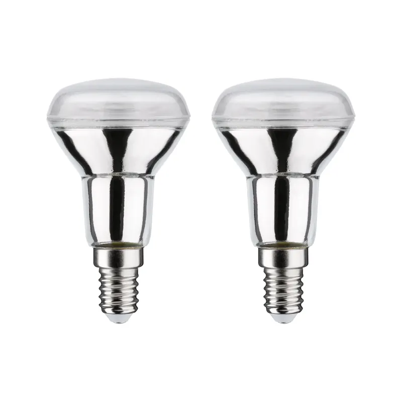 Standard 230V LED Reflektor 2er-Set 2x420lm 2x5W 2700K Silber Kostenloser Versand