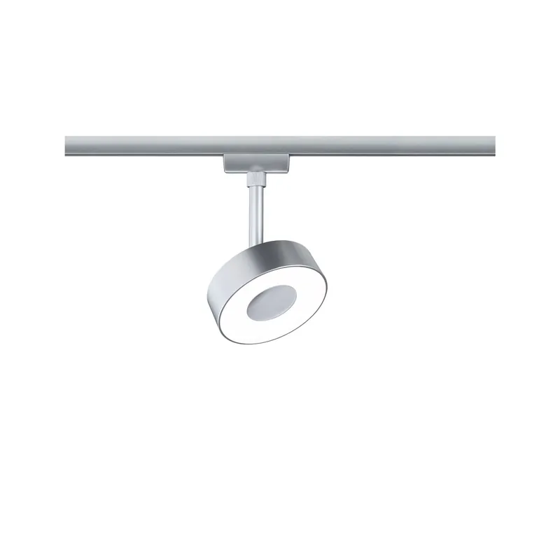 URail Schienenspot 3-Step-Dim Circle 220lm 5W 4000K dimmbar 230V Chrom matt Versand Am Gleichen Tag
