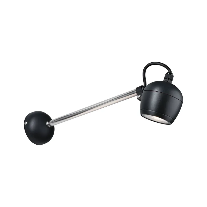 Beliebt Außenwandleuchte Kikolo IP65 90mm 3000K 8W 500lm 230V 60° Anthrazit Aluminium/Kunststoff
