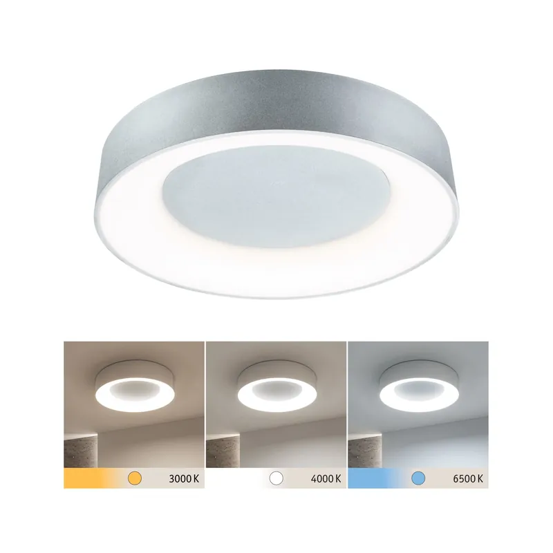 Jetzt Kaufen LED Deckenleuchte Casca IP44 White Switch 2100lm 230V 23W Alu matt