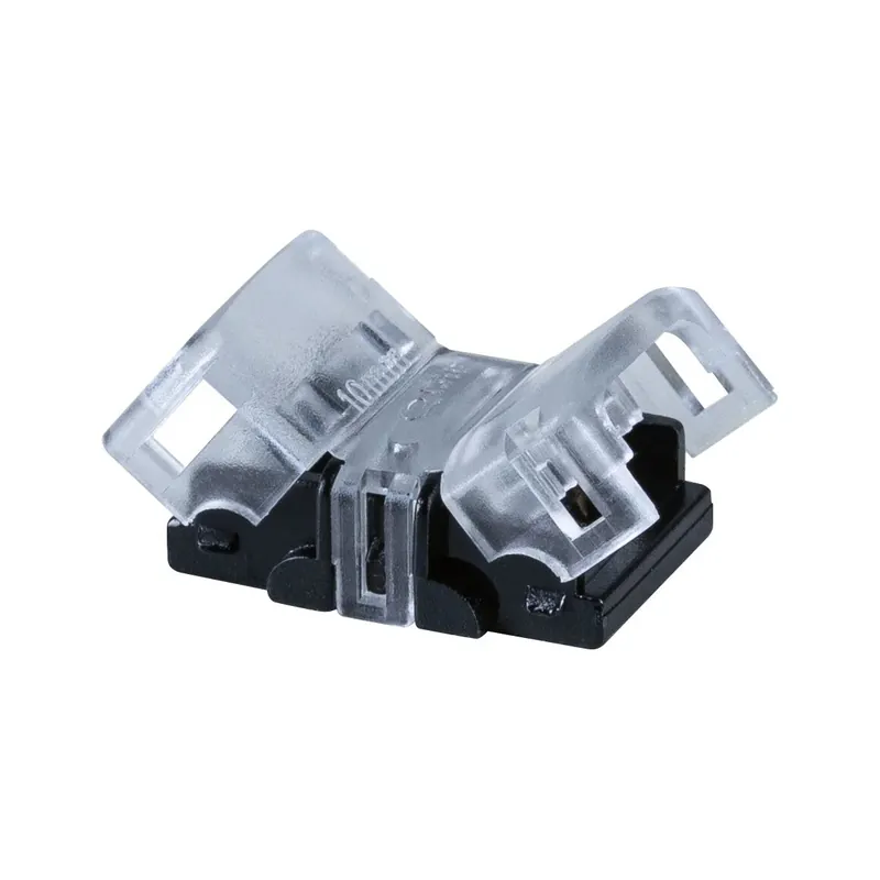 Garantierte Lieferung Pro Strip Verbinder Single Color Quick 15x20mm max. 120W Transparent/Schwarz