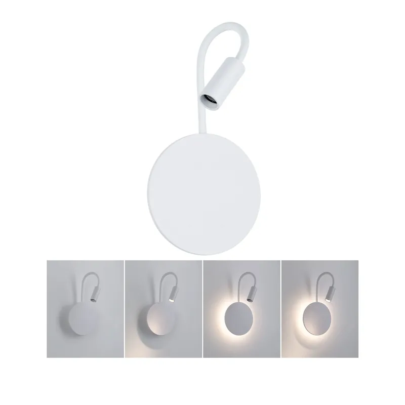 Heißes Angebot LED Akkuwandleuchte Miora 2700K 80lm / 50lm 3,7V 0,6W / 0,7W dimmbar Weiß