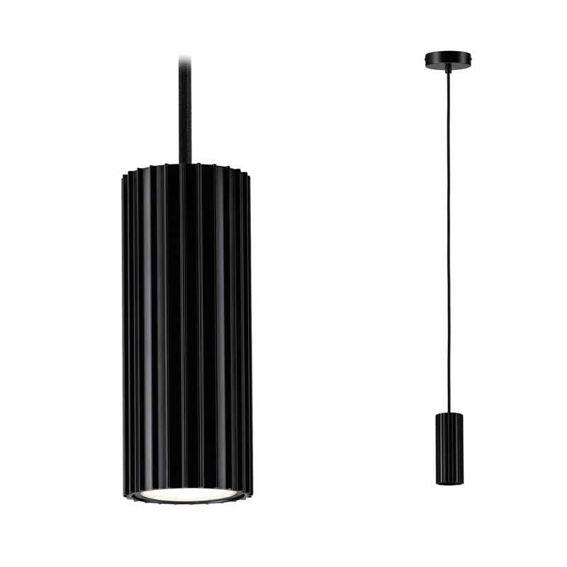 Top-Angebot Pendelleuchte Lirena GU10 max. 10W Schwarz matt Metall