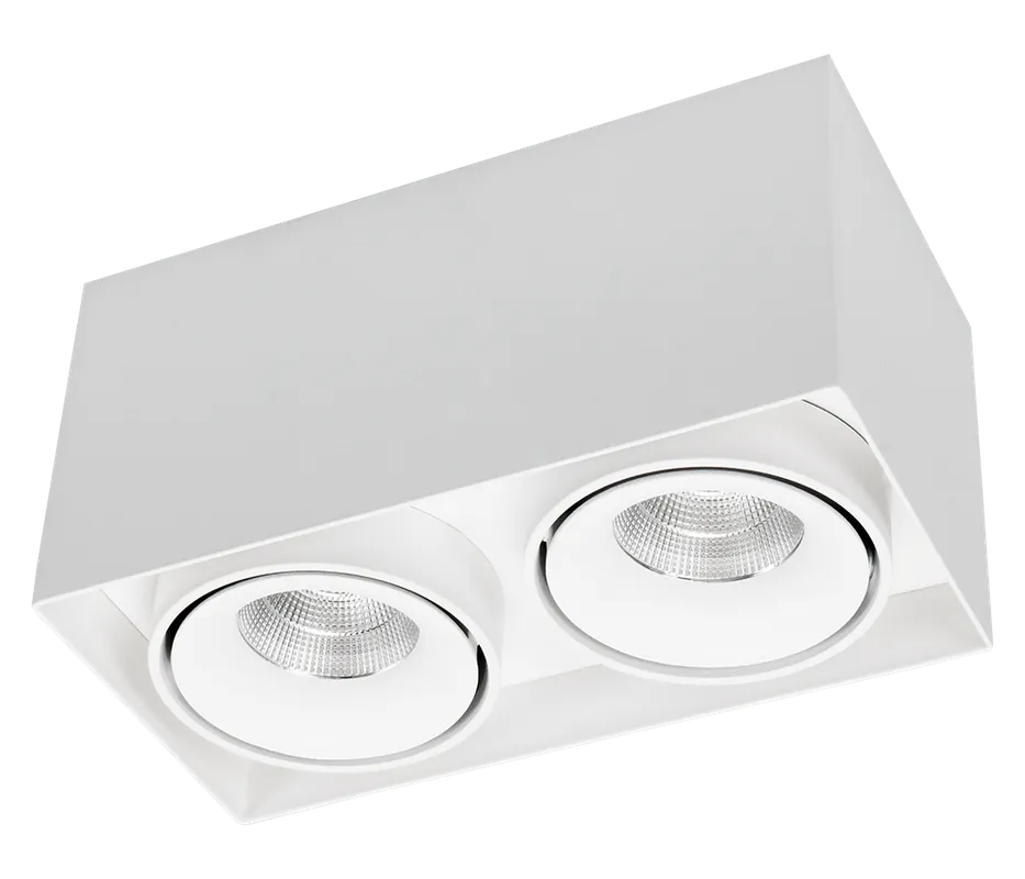 Angebot Caja LED 2er Deckenaufbauleuchte
