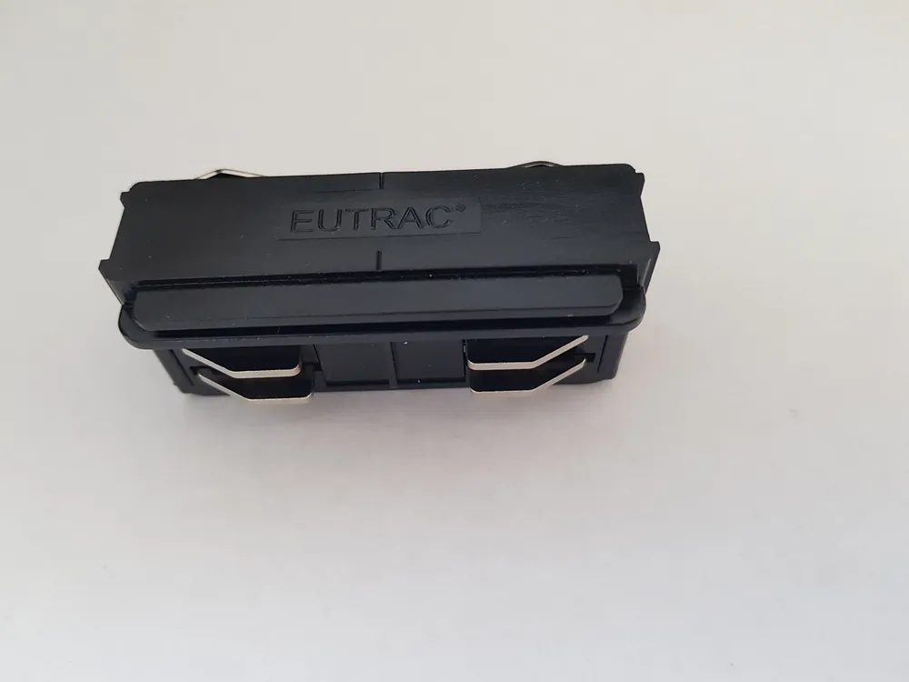 Eutrac elektrischer Längsverbinder für 3-Phasen-Schiene Preis Gesenkt