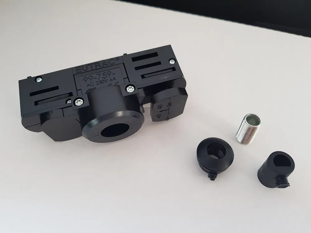 Eutrac Pendelleuchtenadapter für 3-Phasen-Schiene Direkt Vom Hersteller