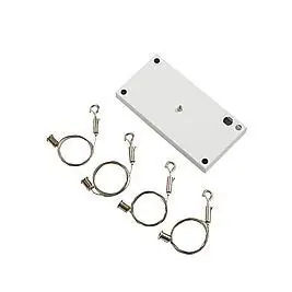 Stahlseilabhängung für EasyFit LED quadratisch Saisonangebot