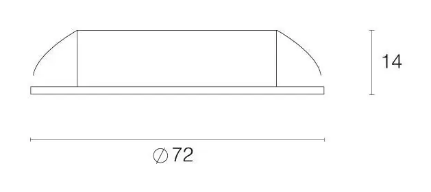 Accent Two LED Möbeldownlight rund Garantierte Lieferung