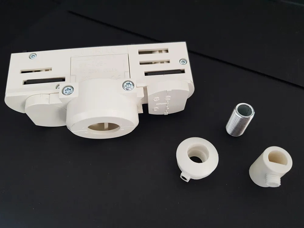Schnäppchen Eutrac Pendelleuchtenadapter für 3-Phasen-Schiene