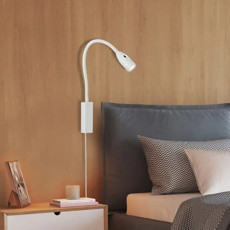 Wandspot flex, Bettleuchte, Sten | weiß matt Direktkauf