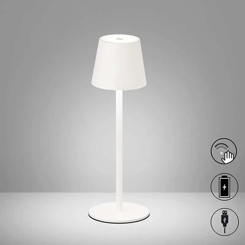 Tischleuchte, mobiles Licht Tropea | sandweiß Schnäppchen
