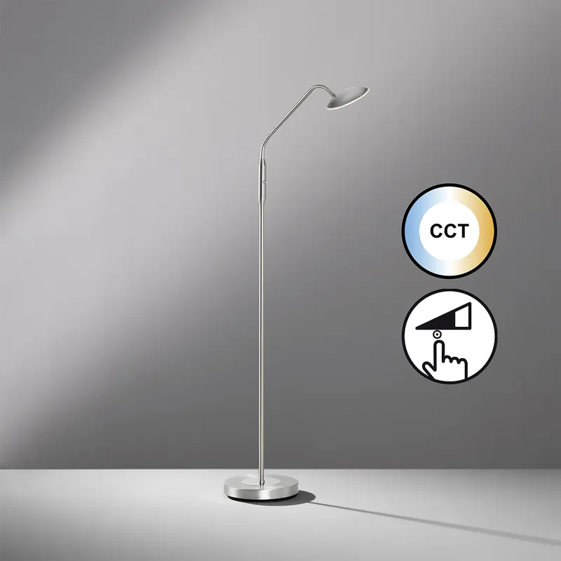 Sale Stehleuchte, Tallri | nickelfarben matt