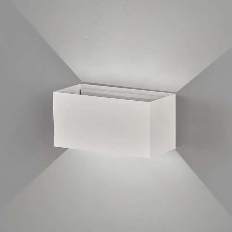 Neue Ware Wandleuchte, Außenleuchte, Wallo | sandweiß | IP44