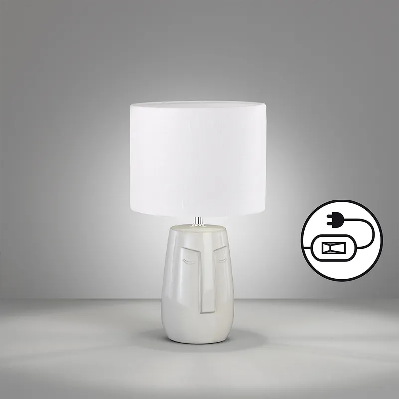 Tischleuchte, Face | beige Sofort Bestellen