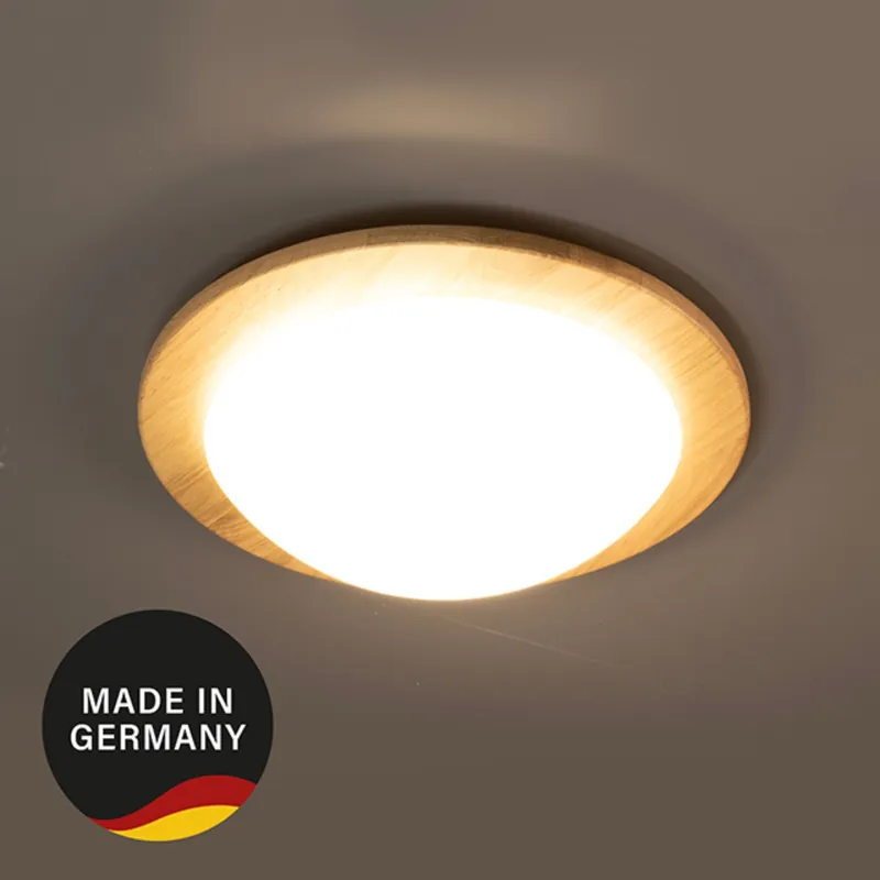 Deckenleuchte, SHINE-WOOD | eiche natur geölt Ausverkauf