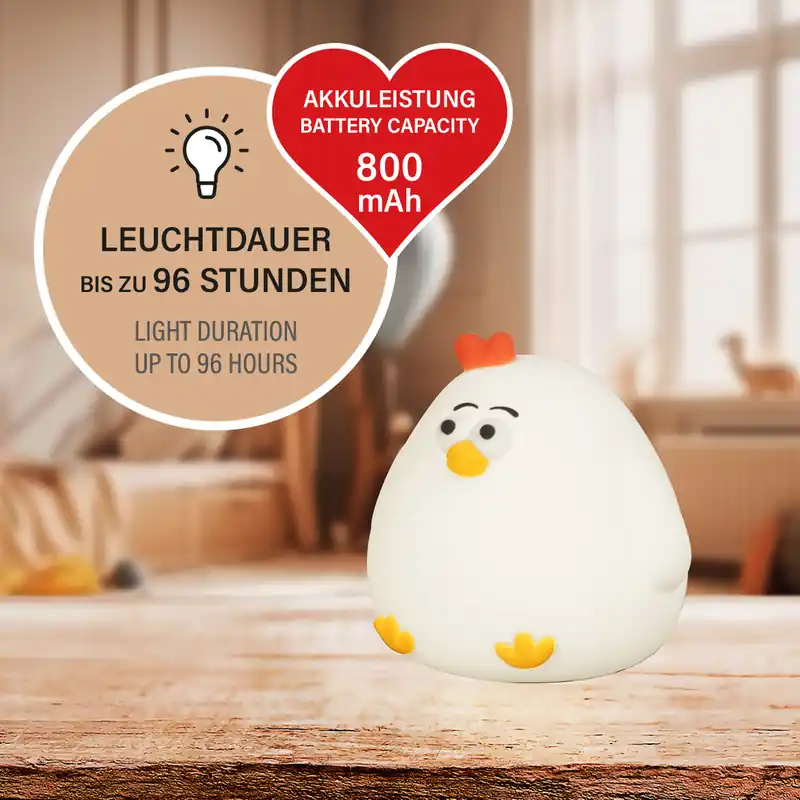 Tischleuchte, Nachtleuchte, Paula | weiß Super-Preis