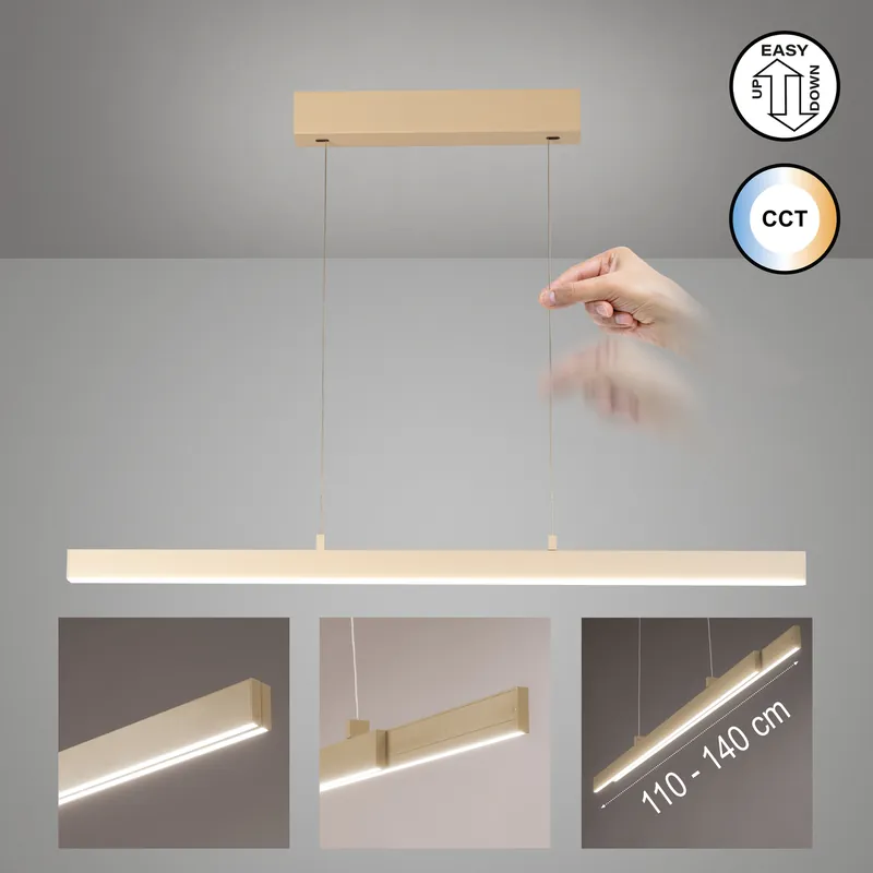 Must-Have Pendelleuchte Vayana | sandfarben
