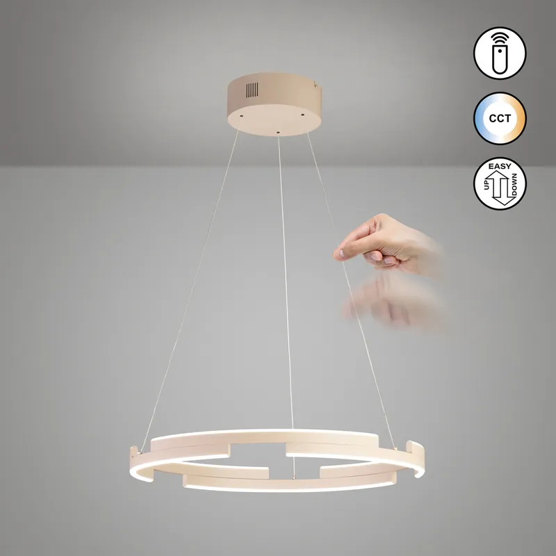 Markenprodukt Pendelleuchte Circly | sandfarben