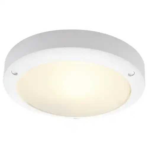 SLV BULAN Deckenleuchte, rund, weiss, E14, max. 60W, satiniertes Glas Sofort Bestellen