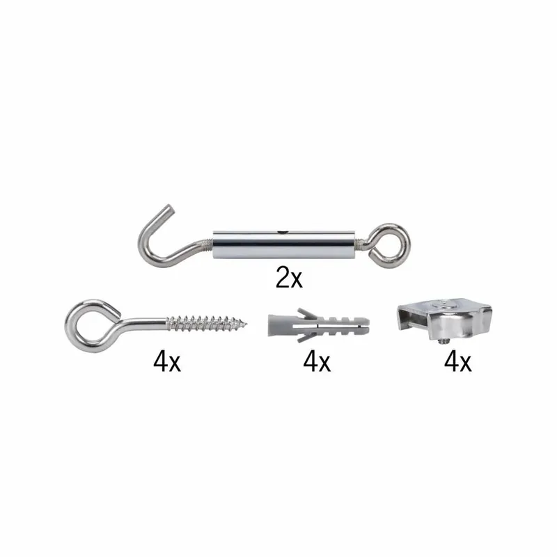 Paulmann Seilsystem Montageset Halterung Chrom Neue Kollektion