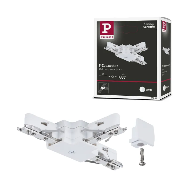 Paulmann URail T-Verbinder T-Stück Reinweiß RAL 9010 Top-Angebot