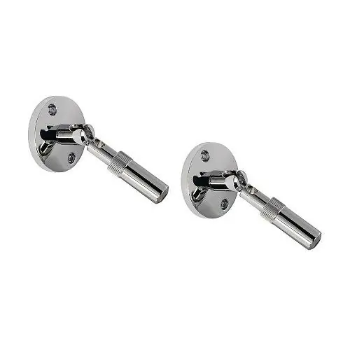 SLV Wandhalter für NV-Seilsystem, chrom, 2 Stk., 10cm Zertifiziert