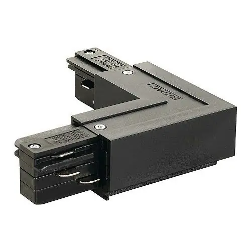 SLV EUTRAC L-Verbinder Erde aussen, schwarz Solange Der Vorrat Reicht