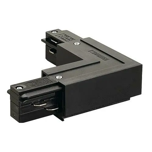 Versand Am Gleichen Tag SLV EUTRAC L-Verbinder Erde innen, schwarz
