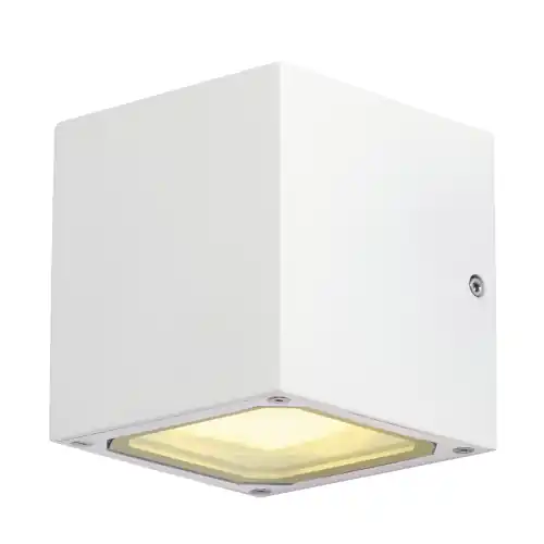 Super-Preis SLV SITRA CUBE Wandleuchte, weiss, GX53, max. 9W