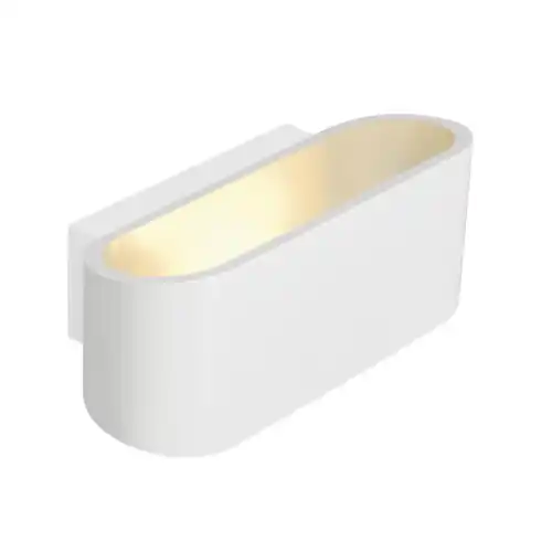 SLV OSSA R7s Wandleuchte, oval, weiss, R7s 78mm, max. 100W, up/down Beliebt