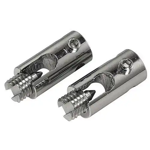 Markenware SLV Einspeiser für NV-Seilsystem, chrom, 2 Stk., max. 25A