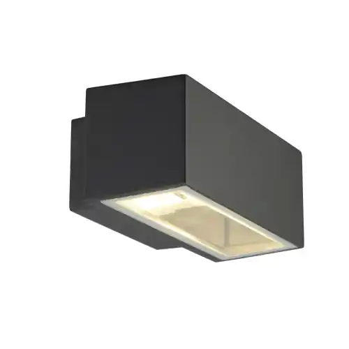 SLV BOX R7s Wandleuchte, eckig, antrazit, R7s, max. 80W, up-down Billig