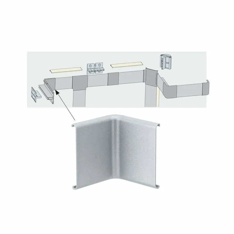 Finale Aktion Paulmann Duo Profil Inside Corner 2er Pack