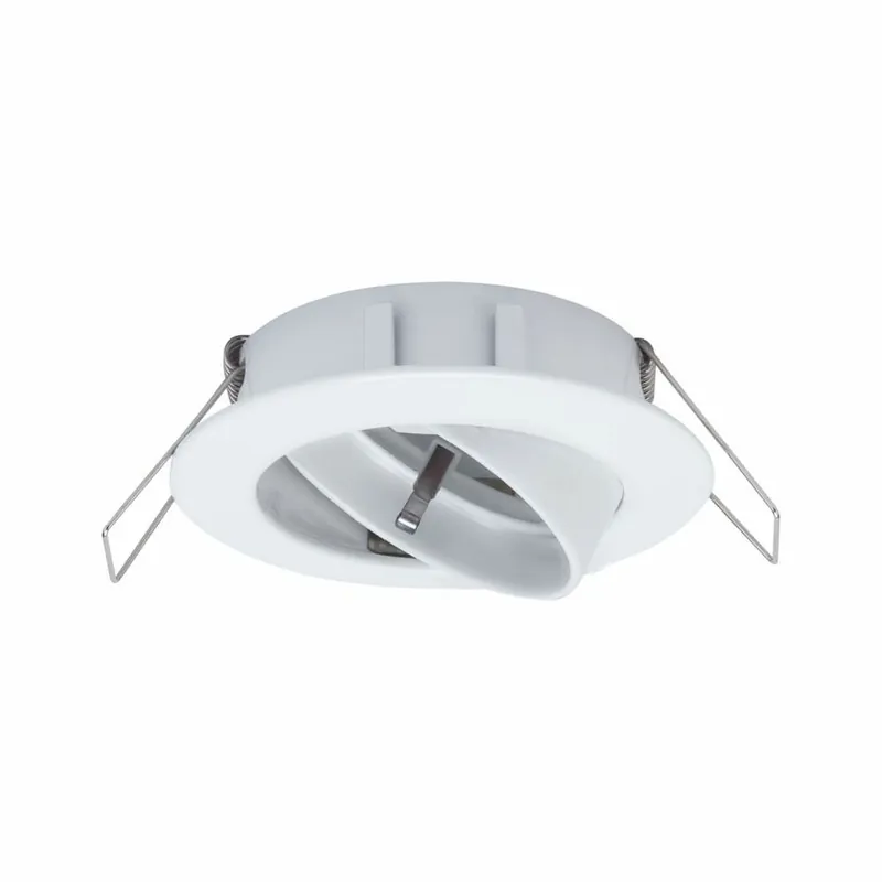 Paulmann Einbauleuchte Premium Line 230V IP23 Ø 83mm GU10 schwenkbar Weiß Must-Have