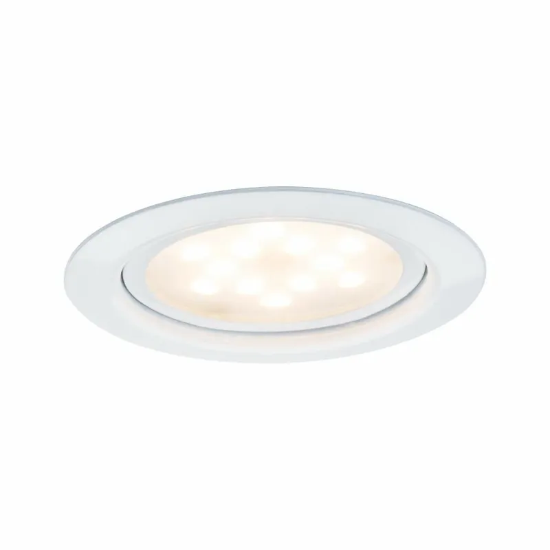Meistverkauft Paulmann LED Möbeleinbauleuchten Micro Line Weiß rund 3er-Set 2700K inkl. Trafo