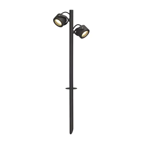 SLV SITRA 360 SL SPIKE, anthrazit, 2xGX53, max. 9W, IP44 Sonderaktion