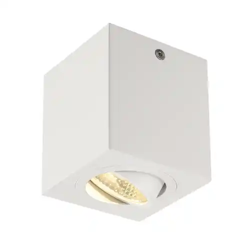 Finale Aktion SLV TRILEDO SQUARE CL Aufbaudownlight, mattweiss, LED, 6W, 38°, 3000K, inkl. Treiber