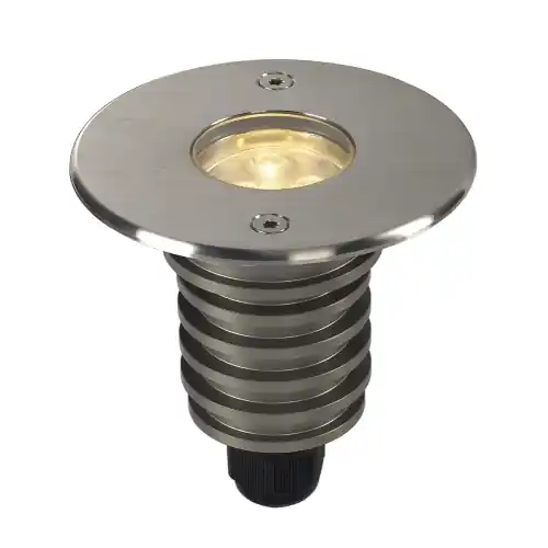 SLV DASAR LED HV Bodeneinbauleuchte, rund, Edelstahl 316, 6W, 3000K, 230V, IP67 Rabatt