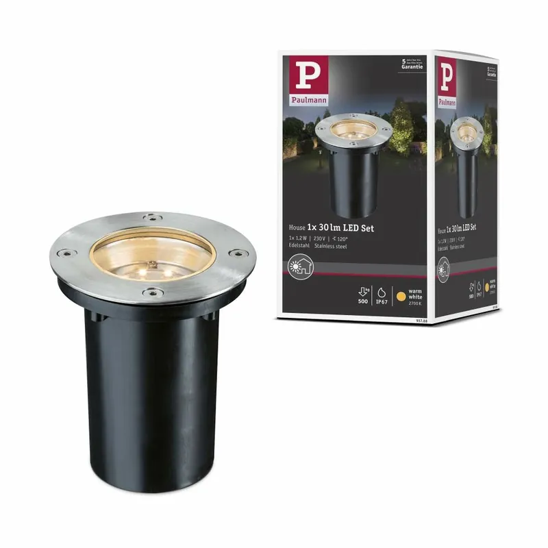 Paulmann Bodeneinbauleuchten-Set Special Line 230 V LED Markenprodukt