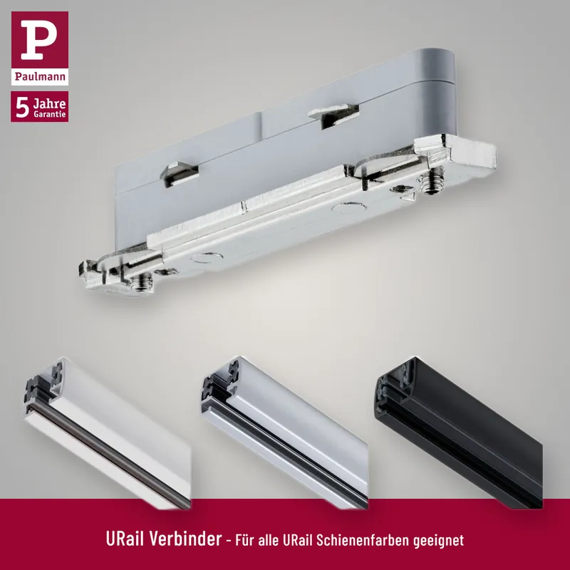 Paulmann URail Verbinder Linienverbinder starr für alle Systemfarben Preiswert