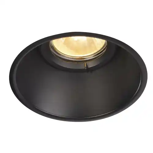 Neu Im Sortiment SLV IP HORN, 1xGU10, mattschwarz