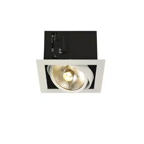 SLV KADUX 1 ES111 Downlight, eckig, mattweiss, max. 50W Ausverkauf
