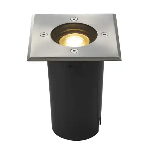 SLV SOLASTO, Bodeneinbauleuchte, eckig, Edelstahlblende, GU11 Kracherpreis