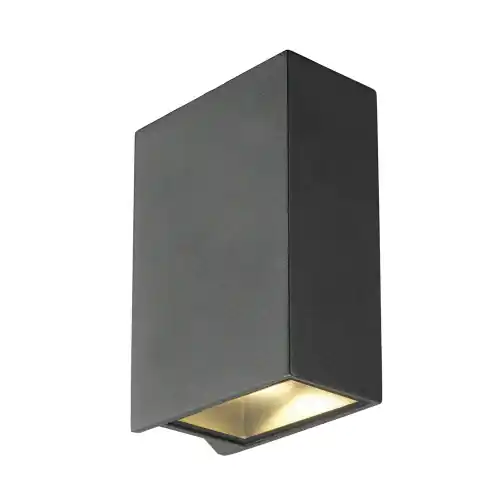 SLV QUAD 2 XL, Wandleuchte, eckig, anthrazit, LED, 2x3,2W, 3000K, up-down Sonderaktion